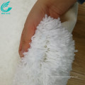 custom shape white runners shaggy fur rugs carpets